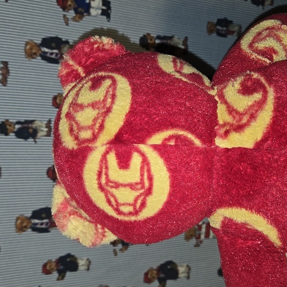 Build A Bear 16" Marvel Avengers Plush Stuffed Bear Iron Man No Sound 2014 - Picture 10 of 16